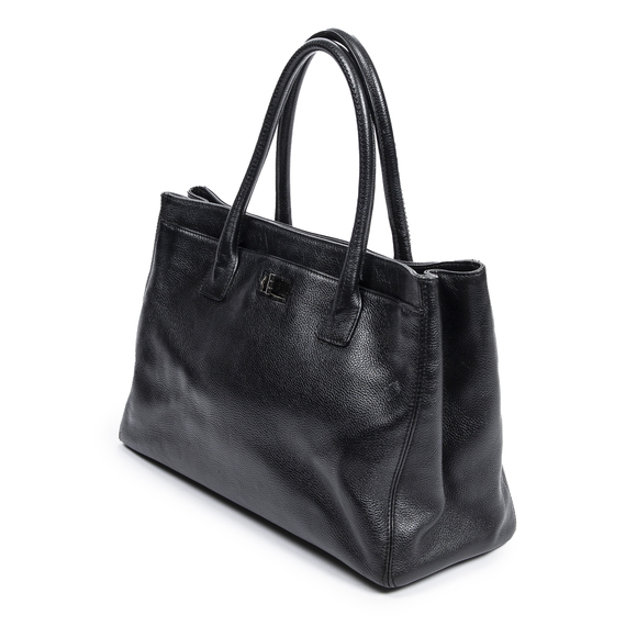 Chanel Mademoiselle Ceft Tote in Black Soft Caviar Leather - Picture 2 of 7